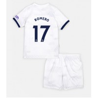 Dječji Nogometni Dres Tottenham Hotspur Cristian Romero #17 Domaci 2023-24 Kratak Rukav (+ Kratke hlače)